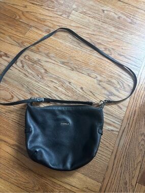 Furla black crossbody